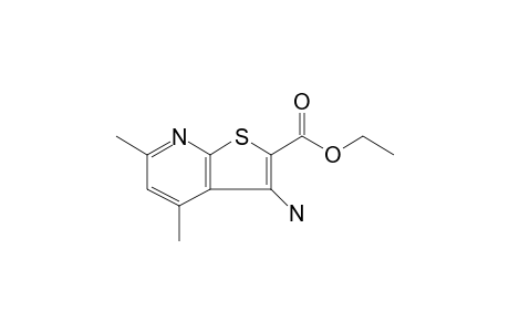 Ethyl 3-amino-4,6-dimethylthieno[2,3-B]pyridine-2-carboxylate