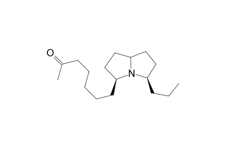 3-Propyl-5-( 6'-oxoheptyl)-pyrrolizidine