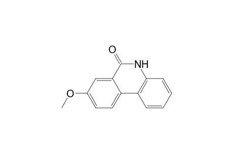 6(5H)-Phenanthridinone, 8-methoxy-