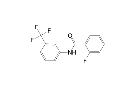 benzamide, 2-fluoro-N-[3-(trifluoromethyl)phenyl]-