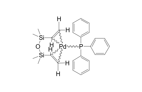 (PH3P)PD{(ETA(2)-CH2=CHSIME2)2O}