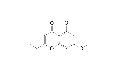 5-HYDROXY-7-METHOXY-2-ISOPROPYLCHROMONE