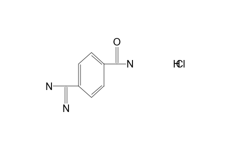 p-amidinobenzamide, monohydrochloride