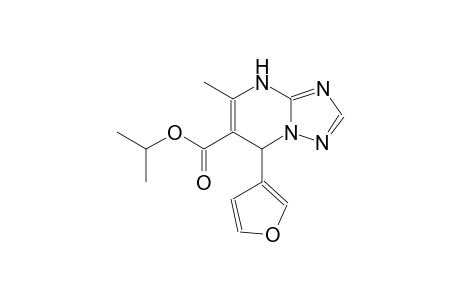 isopropyl 7-(3-furyl)-5-methyl-4,7-dihydro[1,2,4]triazolo[1,5-a]pyrimidine-6-carboxylate