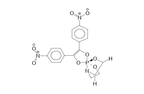 [1,2-BIS(4-NITROPHENYL)ETHYNEDIOXY](N,O-DIMETHYLENEAMINOOXY)(N,O'-DIMETHYLENEAMINOOXY)PHOSPHORANE