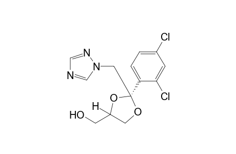 2-(2,4-dichlorophenyl)-2-[(1H-1,2,4-triazol-1-yl)methyl]-1,3-dioxolane-4-methanol