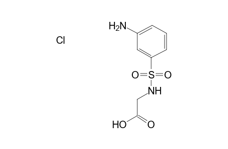 2-(3-aminophenylsulfonamido)acetic acid hydrochloride