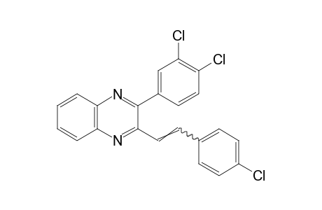 2-(p-chlorostyryl)-3-(3,4-dichlorophenyl)quinoxaline