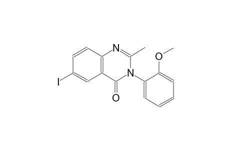 6-iodo-3-(2-methoxyphenyl)-2-methyl-4(3H)-quinazolinone