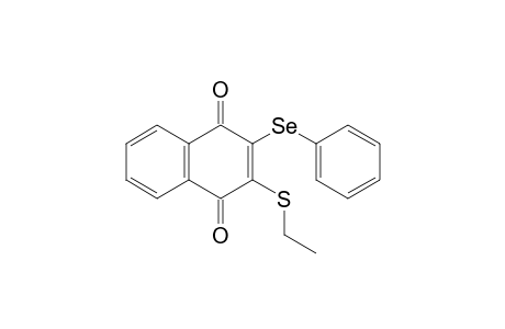 2-Phenylseleno-3-(ethylthio)-1,4-naphthoquinone