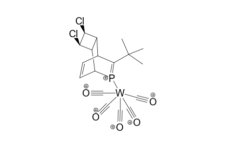 8-.eta.1-(7-tert-Butyl-3,4-dichloro-8-phosphatricyclo[4.2.2.0(2,5)]deca-7,9-diene)pentacarbonyltungsten