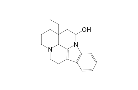 1H-Indolo[3,2,1-de]pyrido[3,2,1-ij][1,5]naphthyridine, eburnamenin-14-ol deriv.