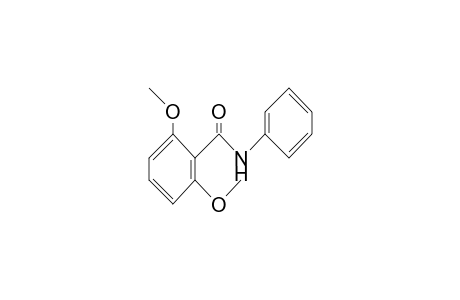 Benzamide, 2,6-dimethoxy-N-phenyl-benzanilide, 2,6-dimethoxy-