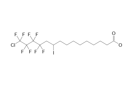 12,12,13,13,14,14.15,15-Octfluoro-15-chloro-10-iodopentadecanoic acid