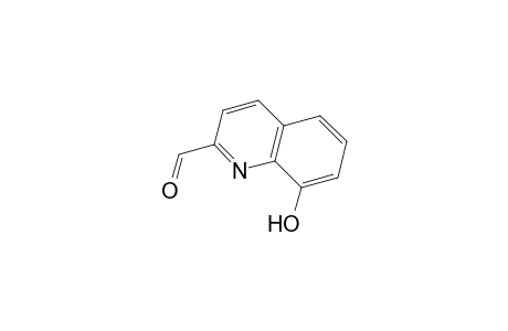 2-Quinolinecarboxaldehyde, 8-hydroxy-