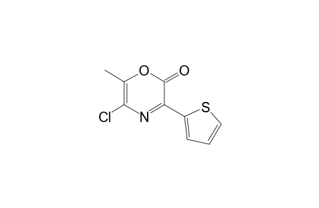 5-Chloro-6-methyl-2-(2-thienyl)-2H-1,4-oxazin-2-one