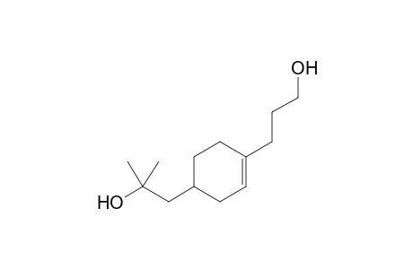 3-(4-(2-hydroxy-2-methylpropyl)cyclohex-1-en-1-yl)propan-1-ol
