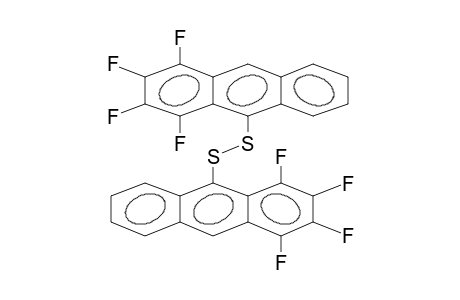 BIS(1,2,3,4-TETRAFLUORO-9-ANTHRYL)DISULPHIDE