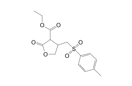 2-keto-4-(tosylmethyl)tetrahydrofuran-3-carboxylic acid ethyl ester