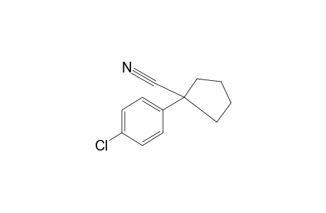 1-(p-chlorophenyl)cyclopentanecarbonitrile
