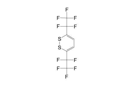 3,6-BIS-(PENTAFLUOROETHYL)-1,2-DITHIIN