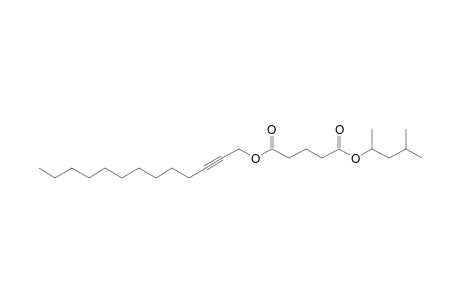 Glutaric acid, tridec-2-yn-1-yl 4-methylpent-2-yl ester