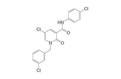 1-(m-CHLOROBENZYL)-4',5-DICHLORO-1,2-DIHYDRO-2-OXONICOTINANILIDE