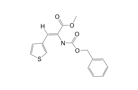 METHYL-(Z)-2-[(BENZYLOXY)-CARBONYLAMINO]-3-(THIOPHEN-3-YL)-PROP-2-ENOATE