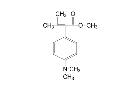 2-[p-(dimethylamino)phenyl]-3-methylcrotonic acid, methyl ester