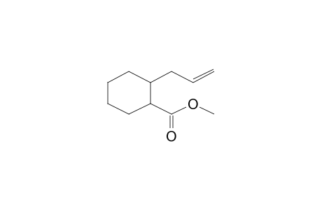 Cyclohexanecarboxylic acid, 2-(2-propenyl)-, methyl ester