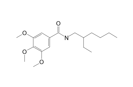 Benzamide, 3,4,5-trimethoxy-N-2-ethylhexyl-