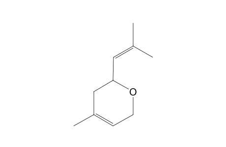 3,6-Dihydro-4-methyl-2-(2-methylpropenyl)-2H-pyran