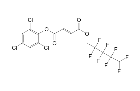 Fumaric acid, 2,4,6-trichlorophenyl 2,2,3,3,4,4,5,5-octafluoropentyl ester