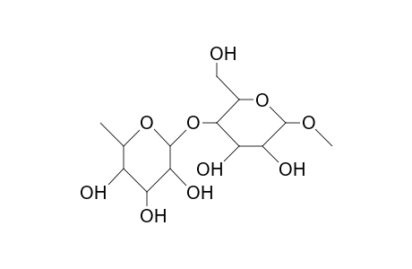 Methyl A-L-fucopyranosyl(1->4)-A-D-galactopyranoside