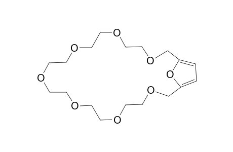 2,5-(2',5',8',11',14',17',20'-Heptaoxahenicosa)furan