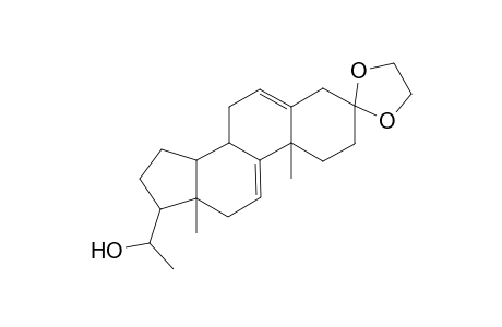 Pregna-5,9(11)-dien-20-ol-3-one ethylene ketal