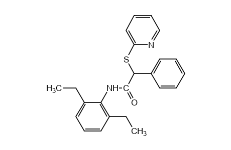 2',6'-diethyl-2-phenyl-2-[(2-pyridyl)thio]acetanilide