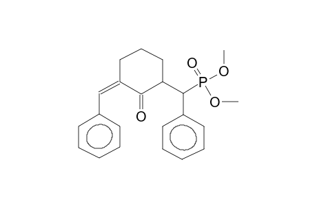 DIMETHYL ALPHA-(2-OXO-3-BENZYLIDENECYCLOHEXYL)BENZYLPHOSPHONATE