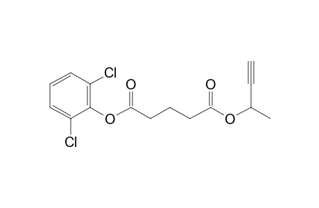 Glutaric acid, but-3-yn-2-yl 2,6-dichlorophenyl ester