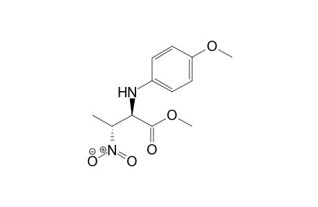 (2R,3R)-Methyl 2-(4-methoxyphenylamino)-3-nitrobutanoate