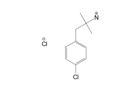 p-CHLORO-alpha,alpha-DIMETHYLPHENETHYLAMINE, HYDROCHLORIDE