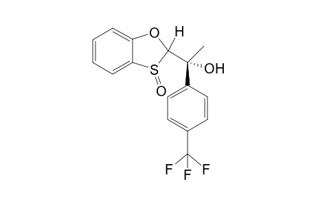 (2R)-2-[(1R)-1'-(p-Trifluorophenyl)-1'-hydroxyethyl]-1,3-benzoxathiol-3(2H)-oxide