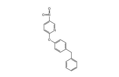 2-(p-benzylphenoxy)-5-nitropyridine