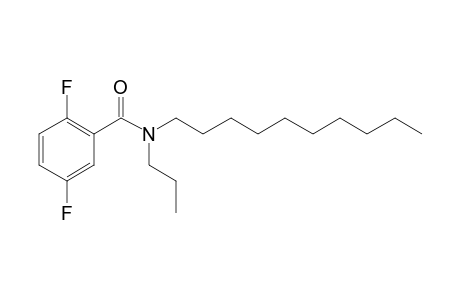 Benzamide, 2,5-difluoro-N-propyl-N-decyl-