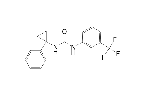 urea, N-(1-phenylcyclopropyl)-N'-[3-(trifluoromethyl)phenyl]-