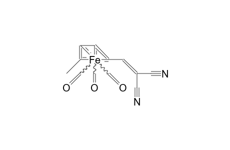 (3,4,5,6.eta./4/-1,1-Dicyano-1,3E,5E-heptatriene)-tricarbonyl-iron