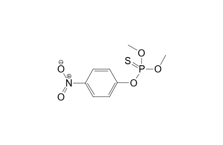 phosphorothioic acid, O,O-dimethyl O-(p-nitrophenyl) ester