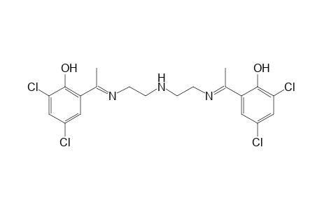 2,2,'{iminobis[ethylene(nitriloethylidyne)]}bis[4,6-dichlorophenol]