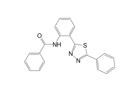 N-[2-(5-phenyl-1,3,4-thiadiazol-2-yl)phenyl]benzamide