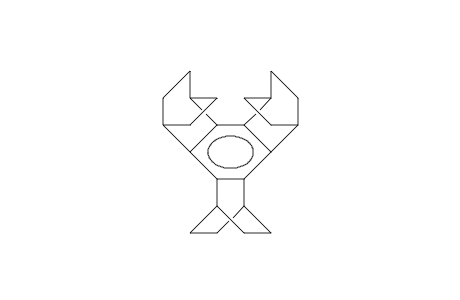 1,2-3,4-6,6-Tris(bicyclo(2.2.2)octeno)-benzene